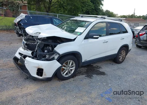 2015 Kia Sorento Lx из США, поврежденный, VIN 5XYKTDA64FG629970